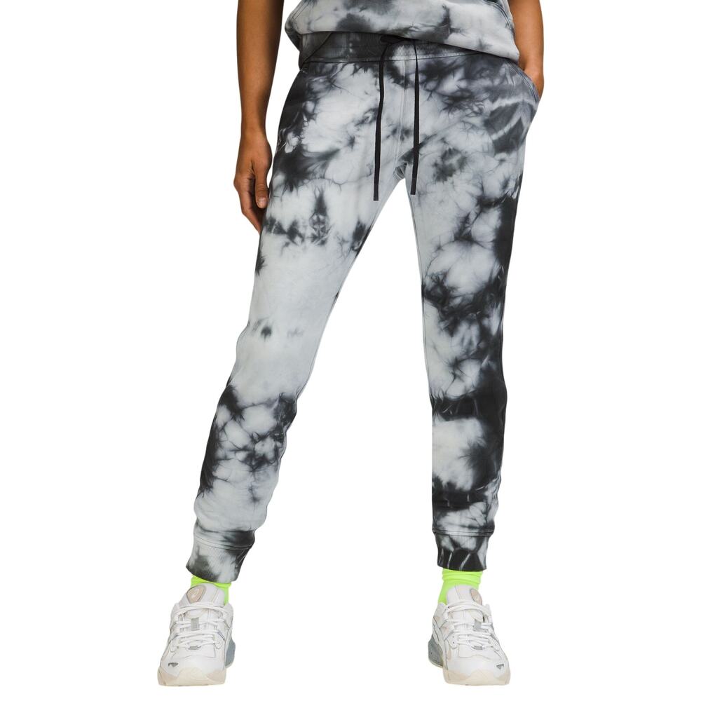 Lululemon Black Cotton Warm Down Jogger Size 4